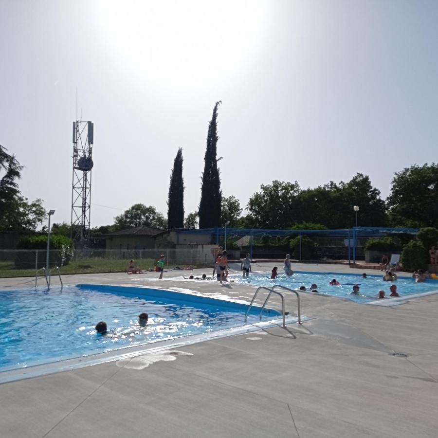Camping Le Bel Air Mobil Home Le Palmier 4 Personnes Limogne-en-Quercy Eksteriør billede