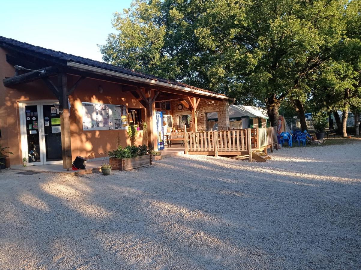 Camping Le Bel Air Mobil Home Le Palmier 4 Personnes Limogne-en-Quercy Eksteriør billede