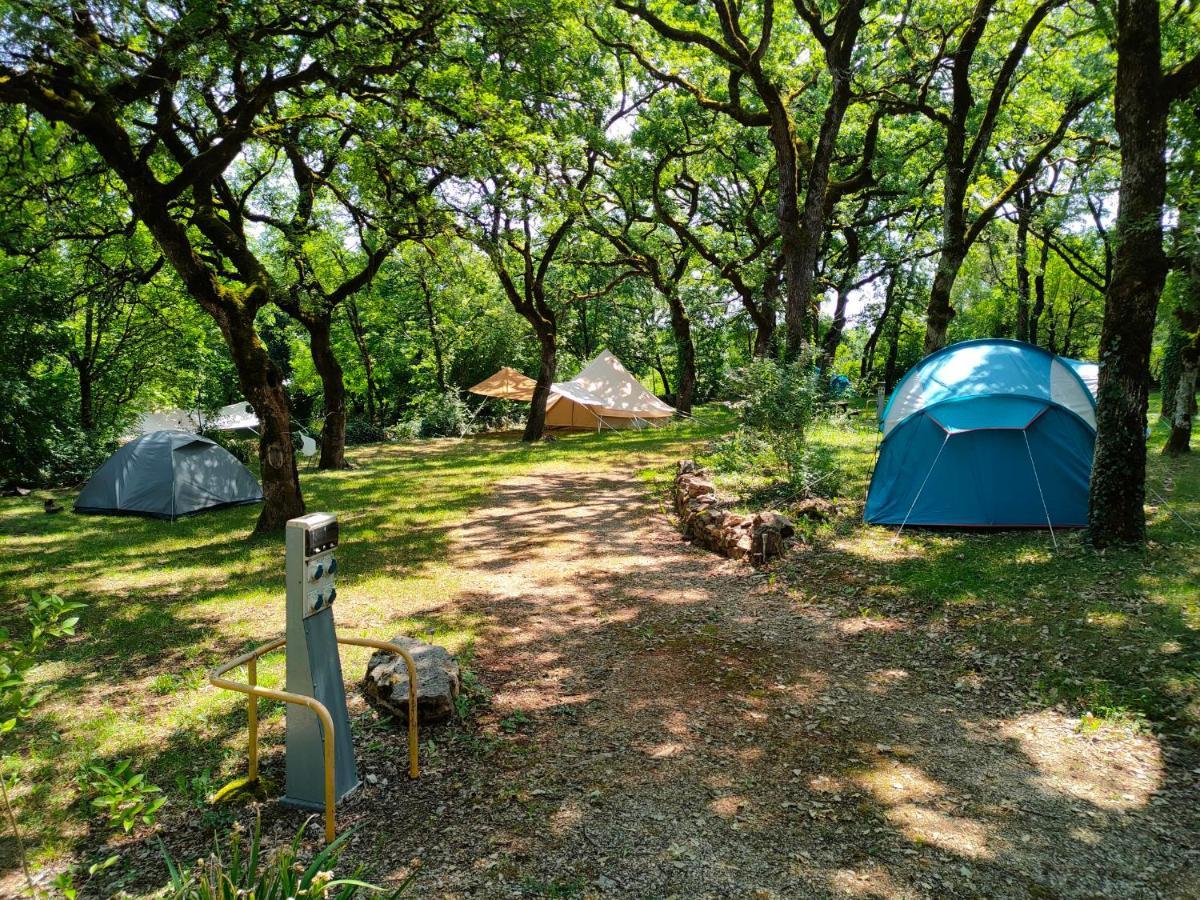 Camping Le Bel Air Mobil Home Le Palmier 4 Personnes Limogne-en-Quercy Eksteriør billede