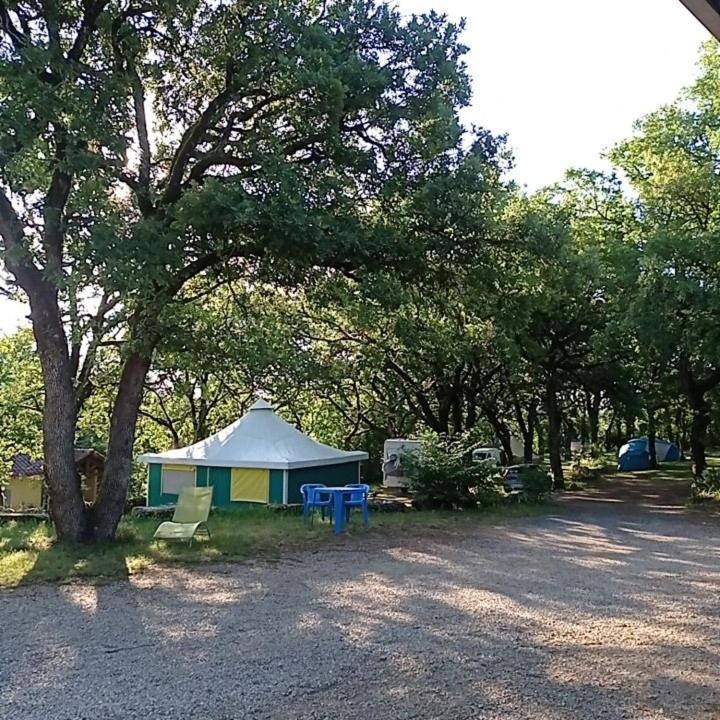 Camping Le Bel Air Mobil Home Le Palmier 4 Personnes Limogne-en-Quercy Eksteriør billede