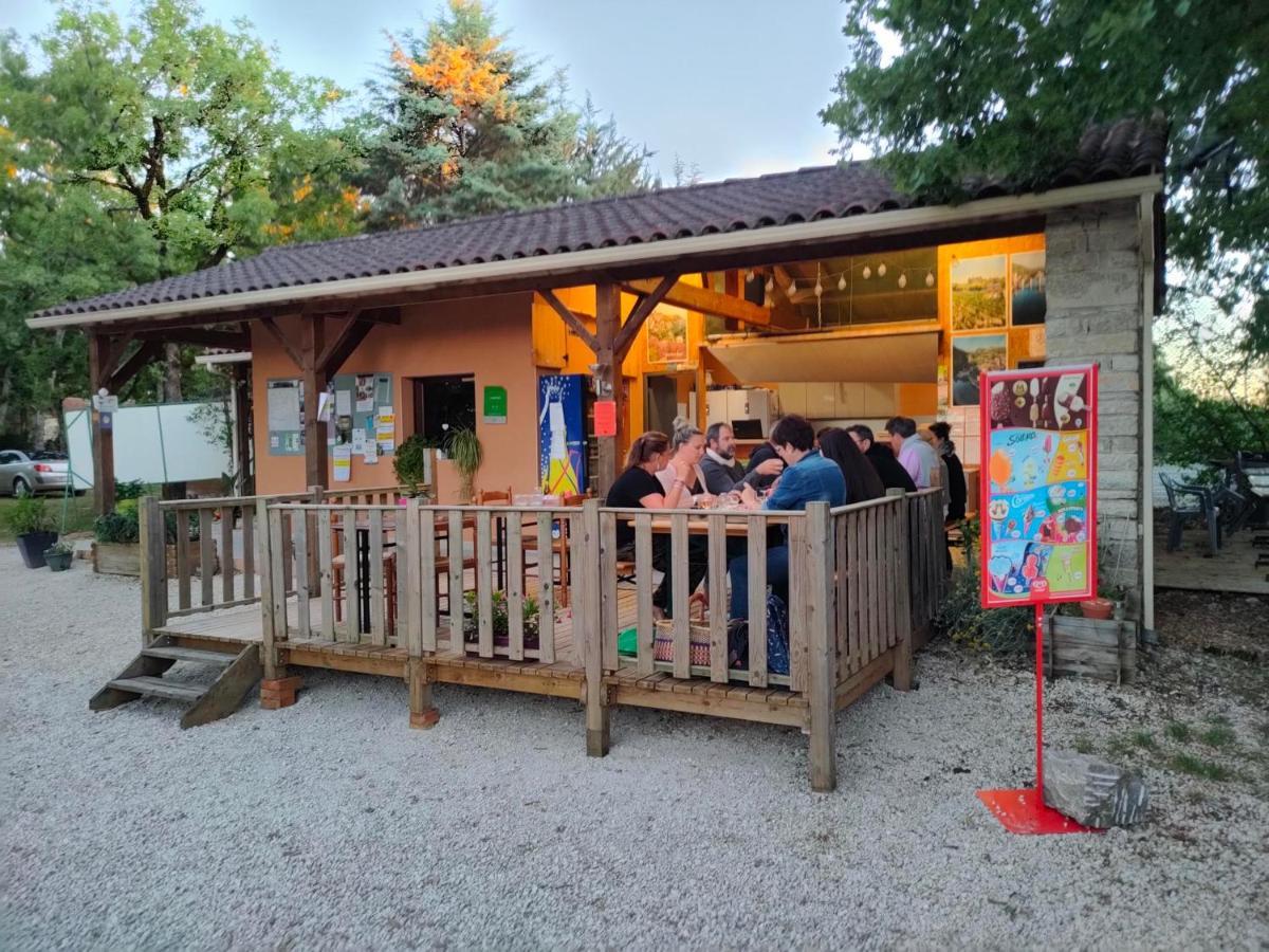 Camping Le Bel Air Mobil Home Le Palmier 4 Personnes Limogne-en-Quercy Eksteriør billede